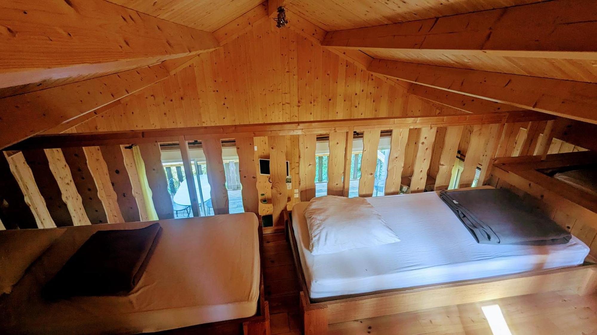 Cabanes et Lodges du Belvedere Serrieres-sur-Ain Extérieur photo