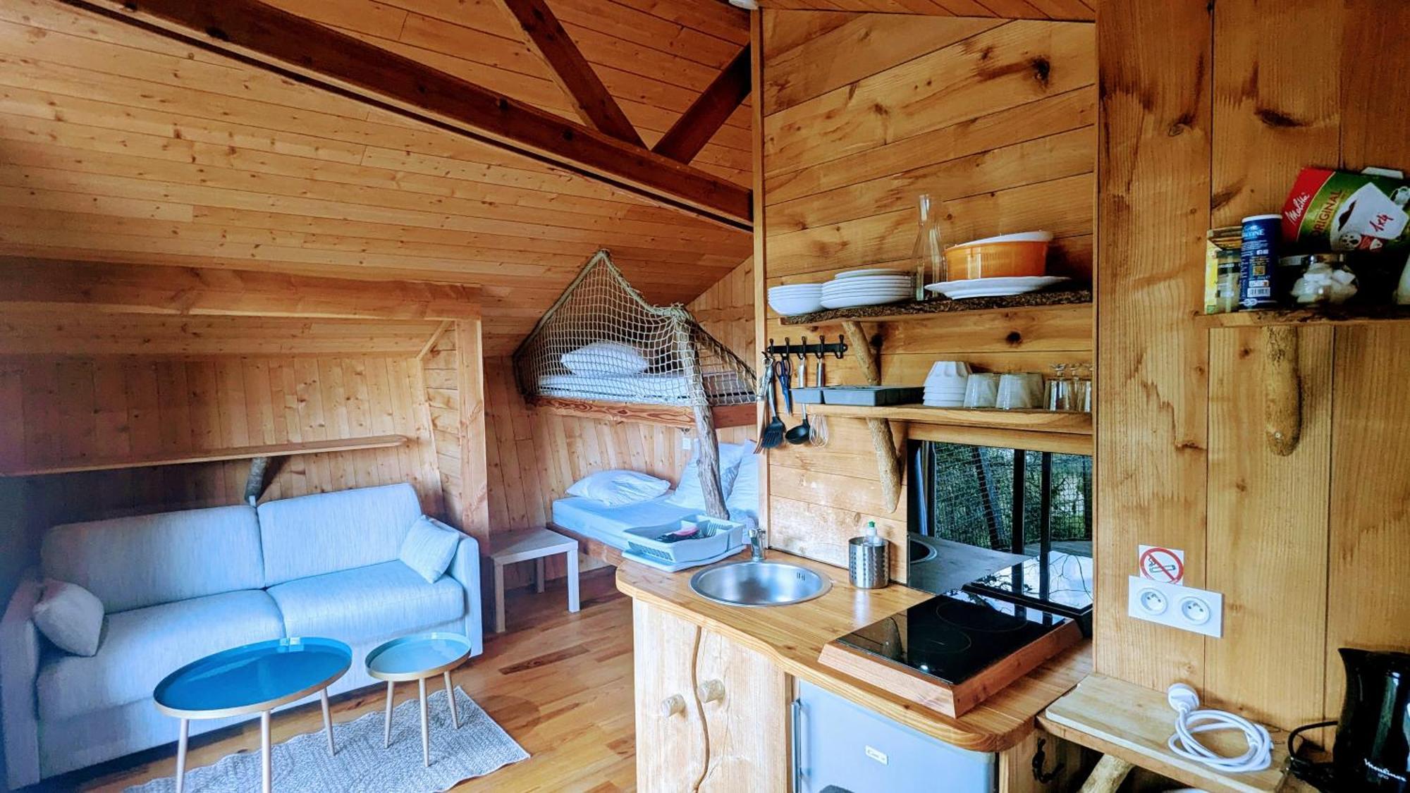 Cabanes et Lodges du Belvedere Serrieres-sur-Ain Extérieur photo