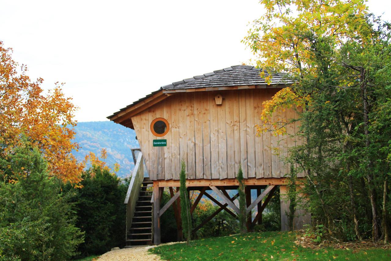 Cabanes et Lodges du Belvedere Serrieres-sur-Ain Extérieur photo