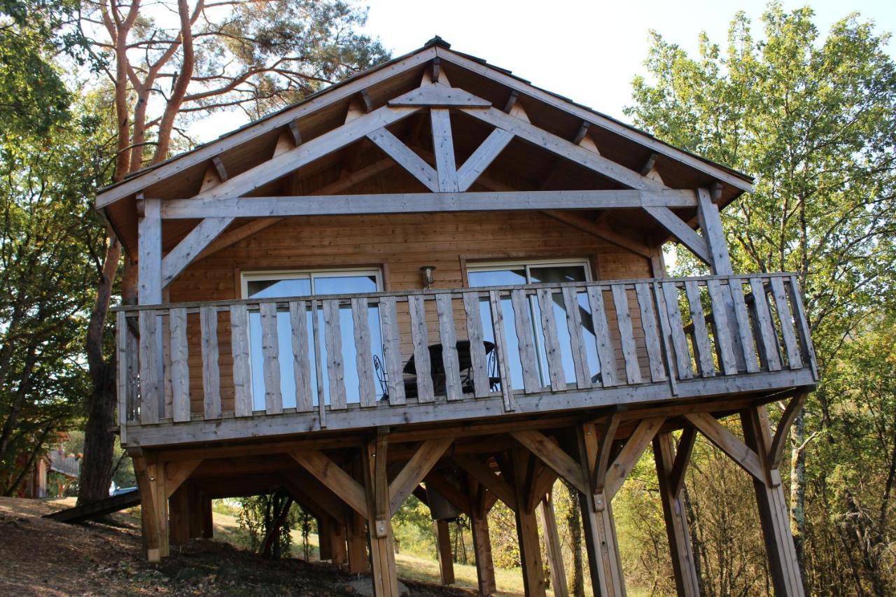 Cabanes et Lodges du Belvedere Serrieres-sur-Ain Extérieur photo