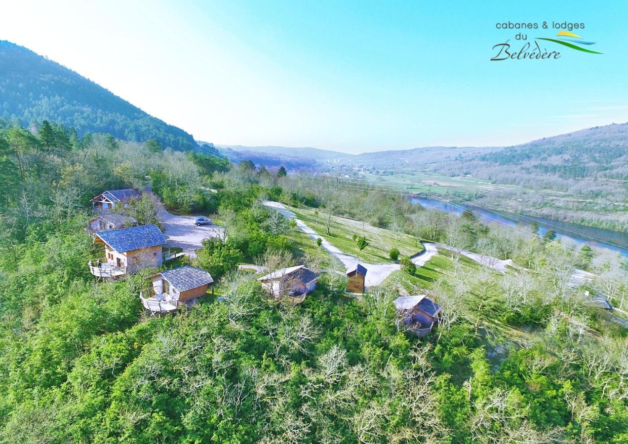 Cabanes et Lodges du Belvedere Serrieres-sur-Ain Extérieur photo